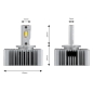 Preview: AMiO D5S LED Plug & Play D-Basic Series Canbus Headlight 6000K Duobox